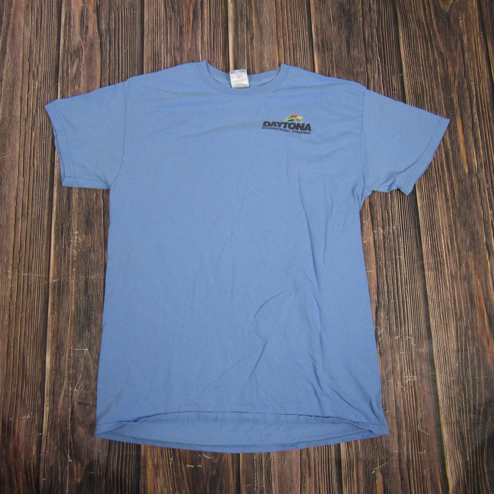 Daytona International Speedway Shirt Mens Medium Nascar Racing Tee Gildan Racing